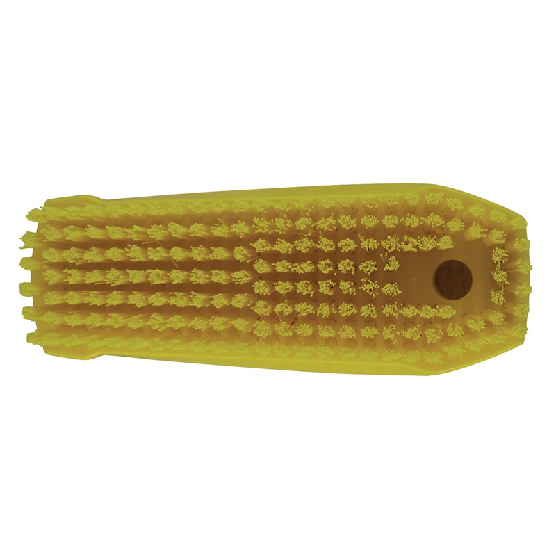 Vikan 6440 Nail Brush, Polyester, Yellow, 1