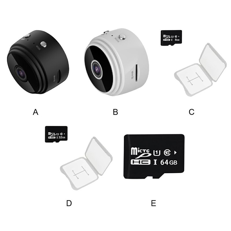 BEALIFE Smart Surveillance Camera with Wi-Fi Connectivity for Smartphone App