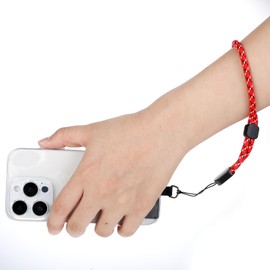 Yuanchu 5Pcs Phone Wrist Strap, Adjustable Cell Phone Lanyard Wristlet Strap With 5 Pack Phone Tether Tabs for Most Cell Phone Camera(Multicolor)