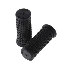 Celan 2 x Short Grip Rubber Non Slip Bike Grips for Scooter MTB