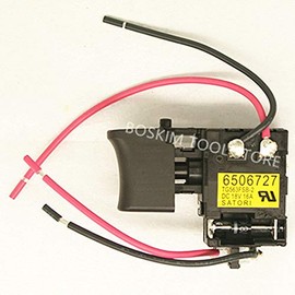 Maslin Switch for Makita 6261D 6271D 6281D 8271D 8281D 650663-8 6506638 650672-7 6506727 650601-0 6506010 6161DWE 6271DWE 6271DWE E E 6281 DWE - (colour: 6271DWE 6281DWE)