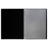eco-eco A4 50% recycled 40 pocket Fold Flat Spiral Bound
