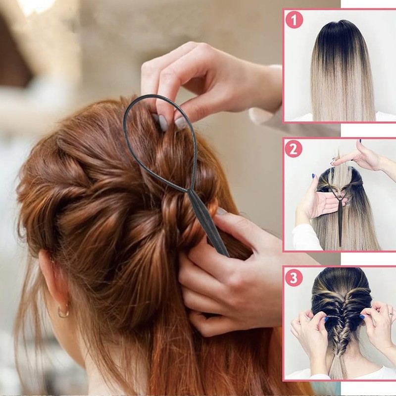Hair Styling Set Hair Bun Braid Maker Hair Design Styling