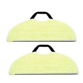 GANGXUN Microfiber Sonic Mopping Pads for Shark AV2610WA/RV2620WD/RV2610WA/RV2410WD Robot Vacuum Replacement Accessories (Green, 2Pack)