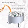 Synchronous Motor 100-120V AC 50/60Hz 15-18RPM Shaft Rotation CW/CCW 4W