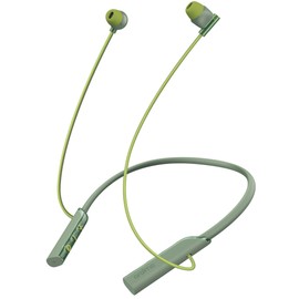 Oraimo NeckLite Wireless Neckband Earbuds, Wearable Around Neck Headphones Built-in Microphone, Bluetooth Headset Magnetic Earphones Deep Bass, Ultra-Lightweight Comfort, 30H Playtime, Green