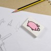 2 x 45mm 'Pig' Erasers/Rubbers (ER00025220)