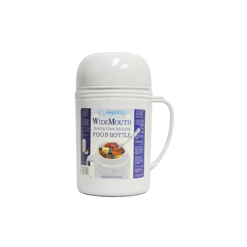 Brentwood Vacuum Bottle, White