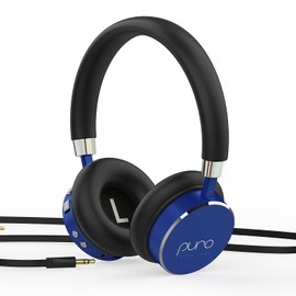 Puro Sound Labs BT2200-Plus Volume Limited Kids’ Bluetooth Headphones – Safer Headphones for Kids – Studio-Grade Audio Quality & Noise Isolation (Blue)