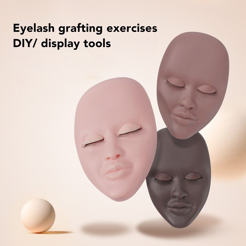 Lash Mannequin Head Eyelash Mannequin Head Lash Extension Training Practice