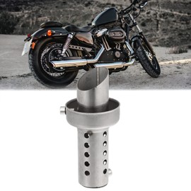 F FIERCE CYCLE Universal Motorcycle Exhaust Pipe Baffle Muffler Pipe Baffle