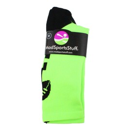 MadSportsStuff Football Logo Athletic Crew Socks (Multiple Colors)
