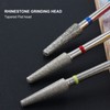 Nail Drill Bits, 3pcs Professional Russian Style Manicure Pedicure Remover