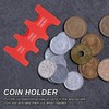 PATIKIL 6Pcs Japanese Coin Holder, Portable JPY Coin Organiser Dispenser