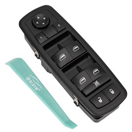 Rldym Front Left Driver Side Master Power Control Window Switch 68271203AB for Dodge Dart 2013-2016 for Chrysler 200 2015-2016 Replaces 68271203AA, 56046568AC, 56046553AB, 56046553AC