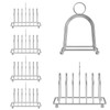 2 or 5 Pcs Toast Rack with Ball Feet and
