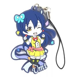 Love Live Mascot Rubber Strap Keychain Charm Stage Costume ~ Sonoda Umi @13641