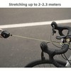 YYunying Fahrrad-Abschleppsystem Einziehbare Seilrolle mit Universalhalterung Eltern-Kind-Fahrradabschleppsystem