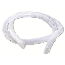 QUADRIOS 2111C142 White PE Spiral Hose 4 to 50 mm 10 m