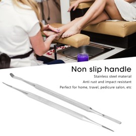 Kit Profesional de Herramientas para Uñas Encarnadas – Juego de Levantadores de Limas de Acero Inoxidable para Corregir Uñas Encarnadas, Limas de Doble Punta para Pulir y Dar