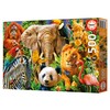 Educa - Wild Animal Collage - 500 Piece Jigsaw Puzzle