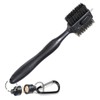 Golf Club Brush, Club Polishing, Maintenance Tool, Wire, Nylon, Needles,