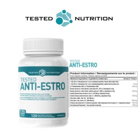 Tested Nutrition Tested Combo Pack | Tested Anti-Estro 120 Capsules, Tested D-Aspartic Acid (DAA) 120 Capsules (Tested Combo Pack)