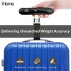 iHome Digital Luggage Scale - 110lbs Portable Suitcase Scale with