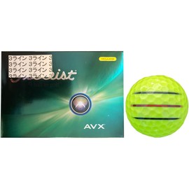 Hapiraki Golf Line Titleist AVX 2024 Line Included (Yellow 1 Dozen _ 3 Lines)