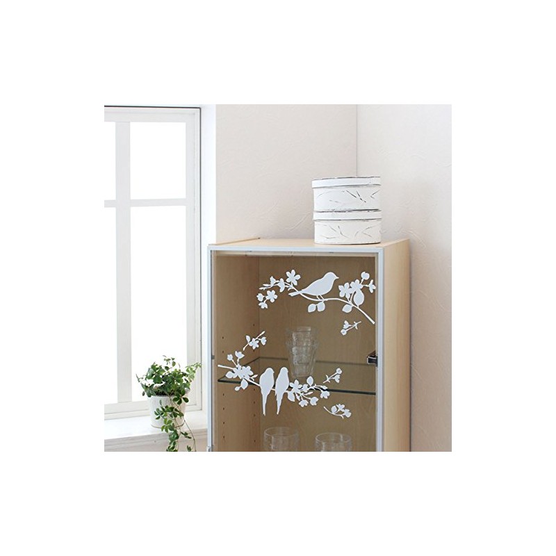 House Jida GWS-85 Wall Stickers, Kotori in the Forest, White