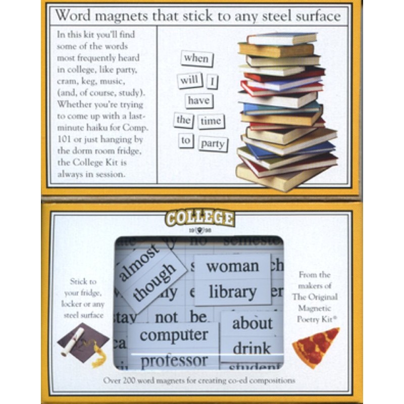 Magnetic Poetry MP3132 Kit: College Learning Accessories