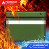 Upgraded 5200°F Heat Insulated Fireproof Money Bag with 8 layers