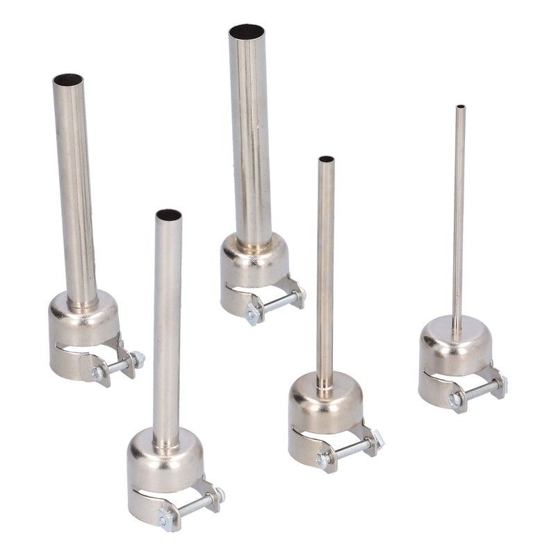 5Pcs Hot Air Gun Nozzle Kit Lengthened Straight 850 BGA
