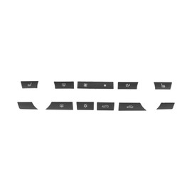 11pcs A/C Heater Button Cap Covers 61319313922 Replacement for 5 6 7 Series F07 F06 F01