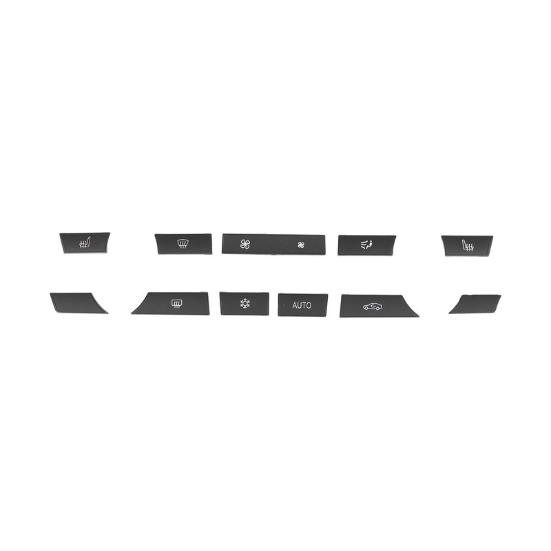 11pcs A/C Heater Button Cap Covers 61319313922 Replacement for 5