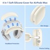 Ensfomte [4 in 1] Silicone Case Cover for AirPods Max