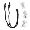 Beavorty 3Pcs Elastic Mask Extender Straps Removable Ear Protectors for