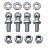 GSKMOTOR 4 Pair 13mm Ball Studs with Hardware Lock Nuts