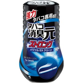 タバコ消臭元 ストロング 消臭芳香剤 部屋用 パワフルEXクリーン 400ml