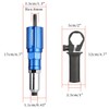 JIOGOWISE Professional Rivet Gun Adapter Kit,Electric Power Drill Rivet Attachment,Easy