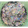 Heart Glitter Confetti 2mm Heart-Shaped Confetti Laser Sequins for Party
