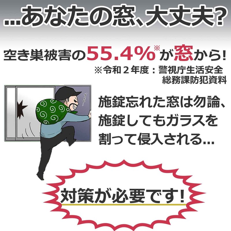 エルパ ( ELPA ) バッテリー式 薄型ウインドウアラーム( 2個入 / パールホワイト )