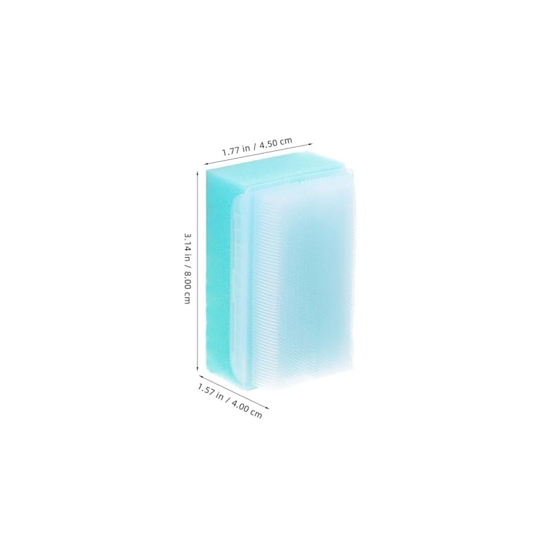 Healvian Juego Cepillos Esponja Baño Bebé Cepillo Sensorial Costra Láctea
