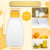 WOPPLXY 30 Pcs 12Oz Clear Plastic Honey Bottles, Plastic Honey