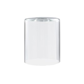 Aspen Creative 23648-60-1 Clear Glass Shade, 1-5/8" Fitter Size, 4-5/8" Diameter x 5-3/4" Height, 1 Pack