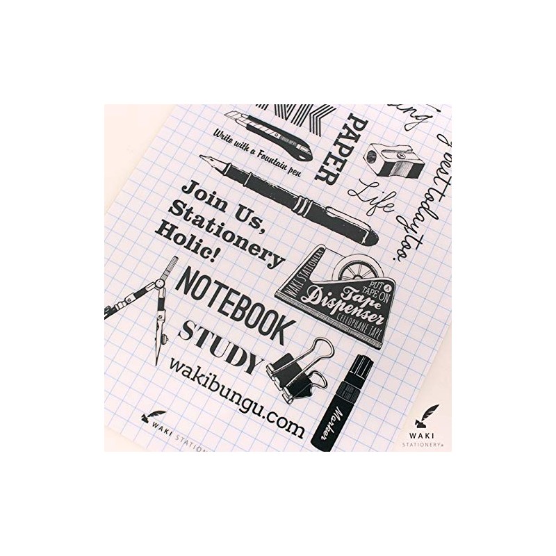 Wake Stationery Original A5 Slim (For Jibun Notebook/Brownie Dynary) Underlayment