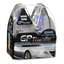 GP Thunder 9006 HB4 8500K Xenon Plasma-White Quartz Glass Bulbs (Ion coating) for Fog Light -High Beam - Low Beam SGP85K-9006
