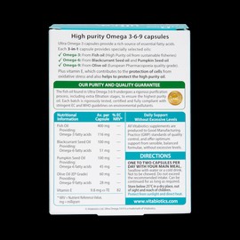 Vitabiotics Ultra Omega 369 Formula 60 Capsules