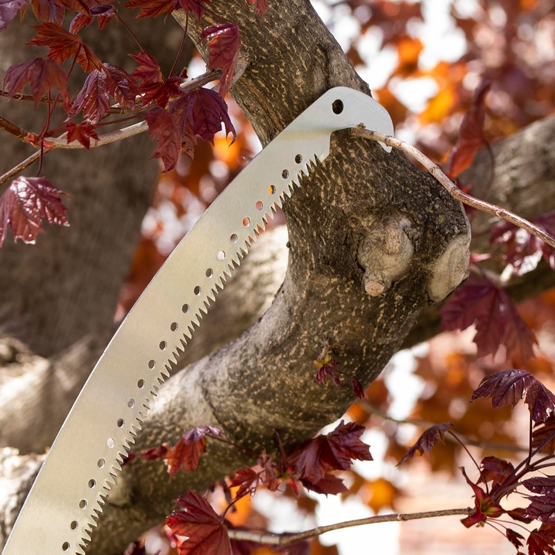EZ Smart 14-Inch Lightweight Manual Pruning Saw with 21-Foot Extension