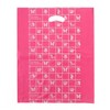 100-pack Durable Plastic Bags (Red) (40x50cm) Clothing Bags 10ea
